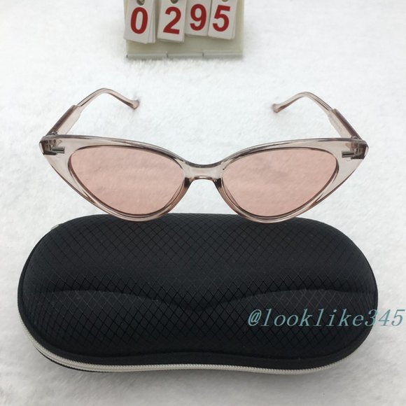 Pink Frame Pink Cat Eyes Lens Sunglasses - Picture 4 of 4